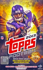 2013 Topps NFL Football Hobby Box